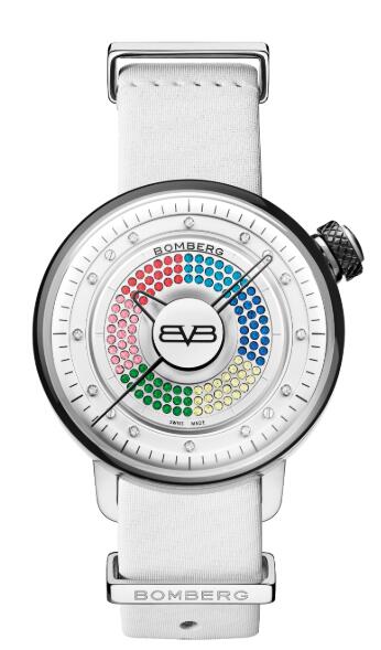 Bomberg BB-01 LADY SKYLIGHTER WHITE CT38H3SS.13-1.9 Replica Watch